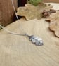 Handmade Silver Oak Leaf Necklace - Image 4