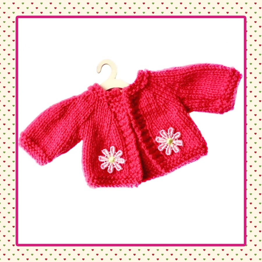 Raspberry Pink Cardigan 