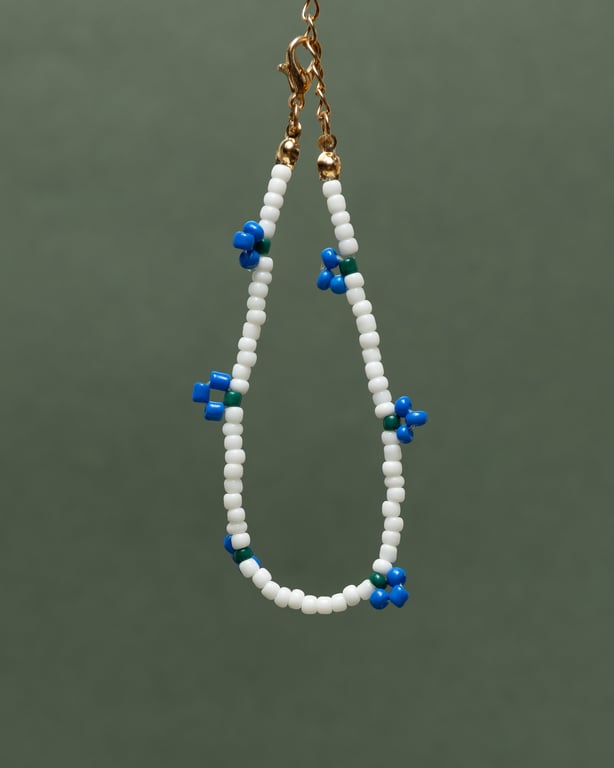 Beaded Blueberry Bracelet - Smoothie Collection.