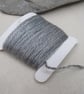 15m Natural Dye Alkanet Grey Pure Silk Embroidery Thread - Image 2