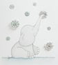 Personalised Christmas Snowflake 'Ellie' Card - Image 3