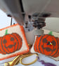 Autumn Halloween Needlepoint Tapestry Kit - DIY Pincushion or Needle Case Gift