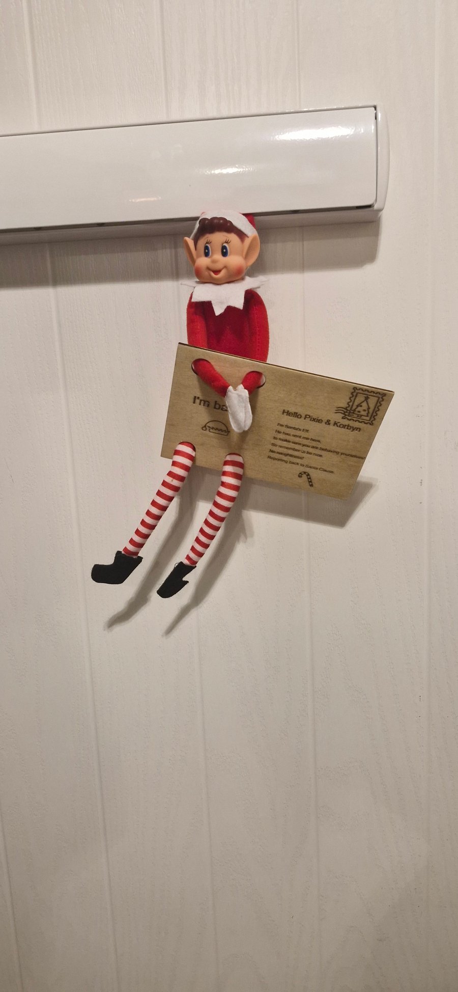 Elf on the shelf postcards 