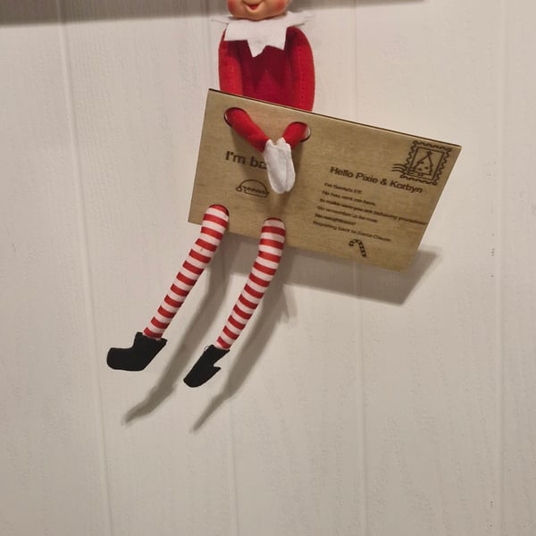 Elf on the shelf postcards 