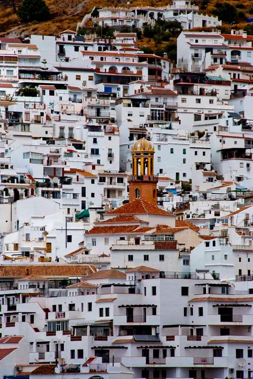Competa Andalusia Costa Del Sol Spain Photograph Print