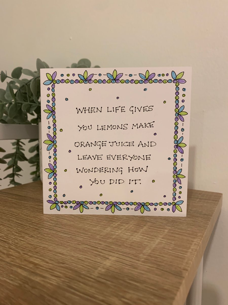 Funny quotes card 
