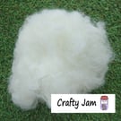 Natural Core Wool For Needle & Wet Felting, Toy Filling, Stuffing 100g-1kg
