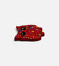 Red Owl Teaspoon Rest, Colourful Handmade Clay Spoon Holder - Image 10