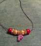 Children's 'F' Initial Necklace - Image 4