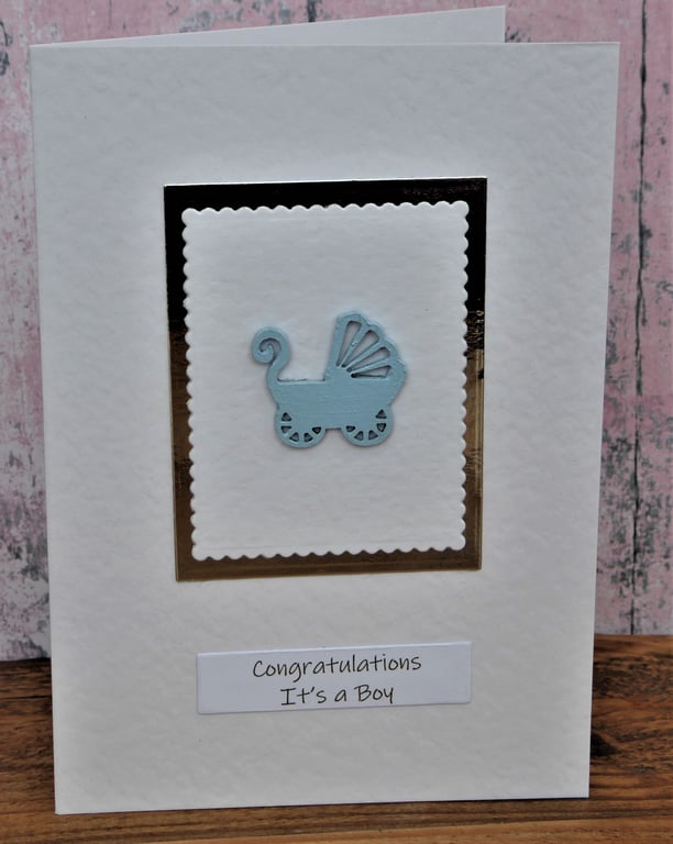 C4748   New Baby Boy Card
