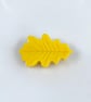 Colourful Resin Leaf Shaped Brooch - Image 5