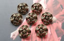 Antique Brass Colour Buttons 