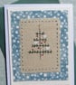 Evergreen Christmas - hand-stitched miniature textile, new design for 2025!  - Image 4