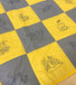 Child’s Quilt with Sea Life Designs.Toddler Size Bed, Travel Cot Cover, Play Mat - Image 3