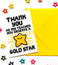 Thank You Teacher Card,  End Of School, Teacher Appreciation From Child, Pupil  - Image 3