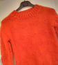 Young Teen's Hand Knitted Chunky Polka Dot Patterned Jumper, Teen's Jumper - Image 5