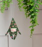 Floral Gnome Miniature Spun Cotton Art Doll - Image 2