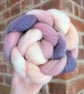 Hand Dyed Targhee Top 102g Spinning Fibre - Petal