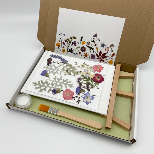 Pressed Flower Artwork Kit