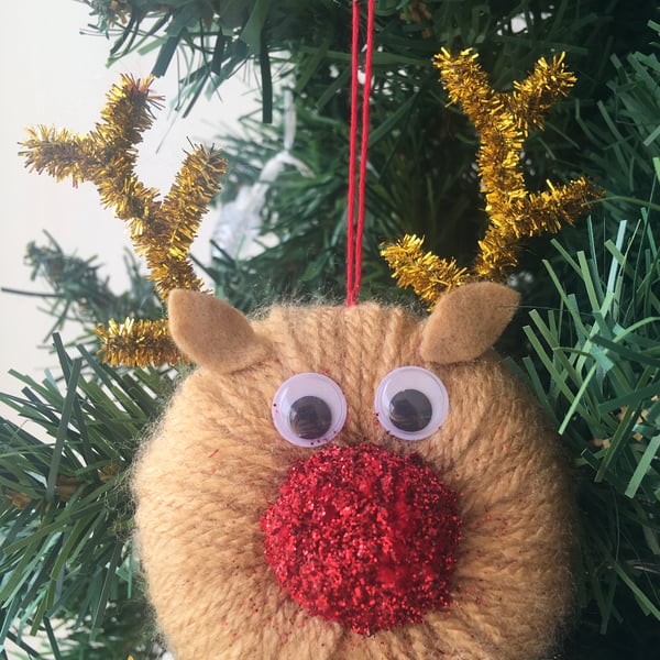 Reindeer Christmas Tree Hanging Decorations