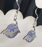 Gothic Bat Earrings  - Image 2