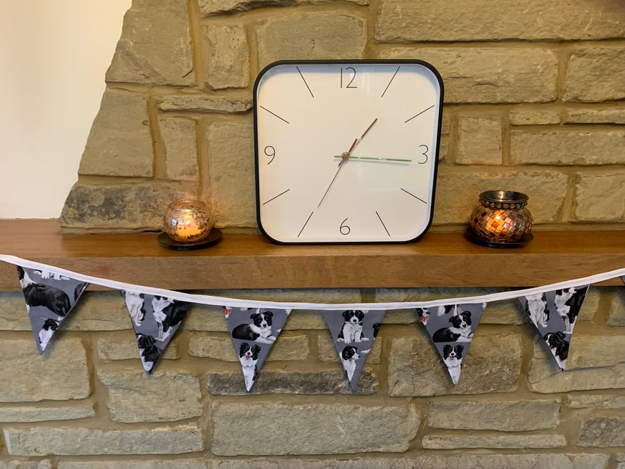 Border Collie bunting