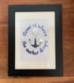 Home is Where the Anchor Drops - Framed Nautical Wall Art