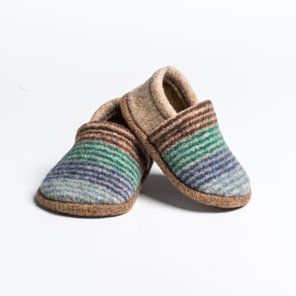 100 % Merino Lambswool Baby Shoes