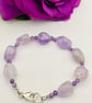 Amethyst Nugget Bracelet - Image 3
