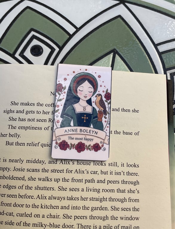 Anne Boleyn Magnetic Bookmark - Tudor Queen Bookmark - Historical Gift for Book 