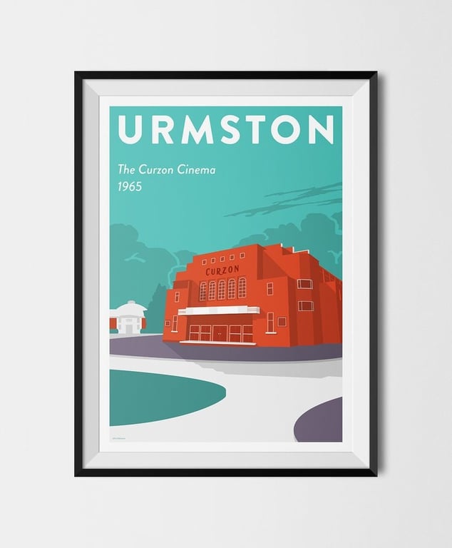 URMSTON - The Curzon Cinema (Manchester, Trafford) FREE UK P&P