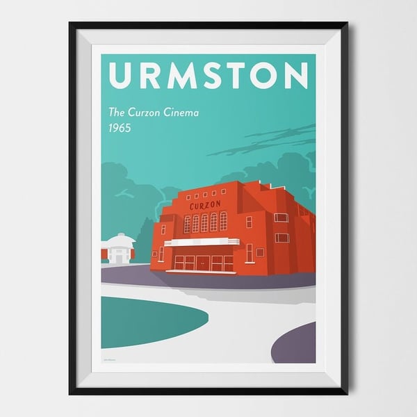 URMSTON - The Curzon Cinema (Manchester, Trafford) FREE UK P&P