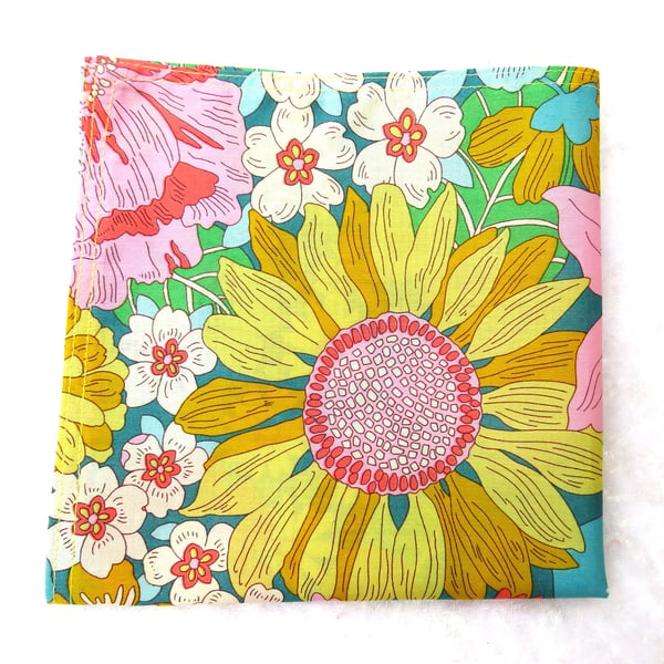 Liberty print handkerchief, Summers in the Sun
