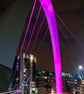 Squinty Bridge, Glasgow Signed Mounted Print FREE DELIVERY - Image 7