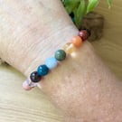 12 Chakra Gemstone Bracelet