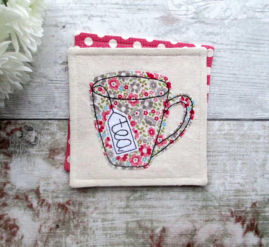 Tea mug coaster