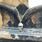 Sterling Silver Skull pendant
