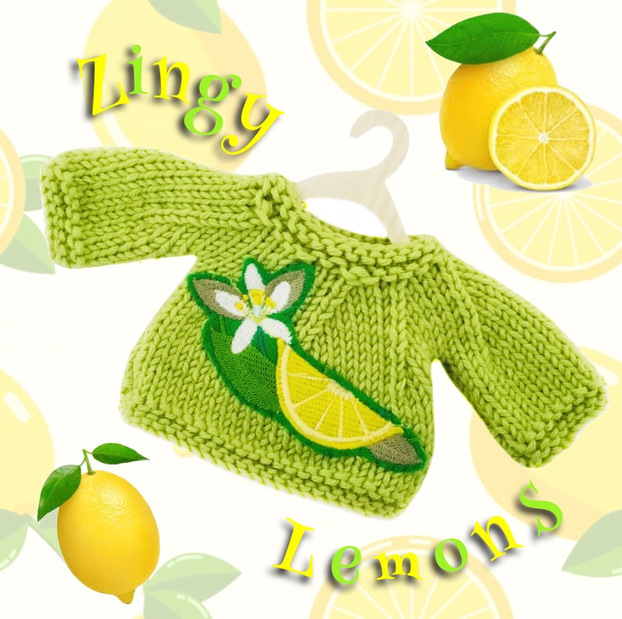 Reduced - Zingy Lemons Jumper