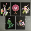 SALE! Set of 5 cards