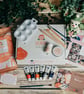Festive Snowman Clay Kit - Air Dry Clay Christmas Craft Gift - Image 2