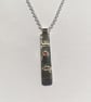 Fire opal grounding pendant  - Image 1