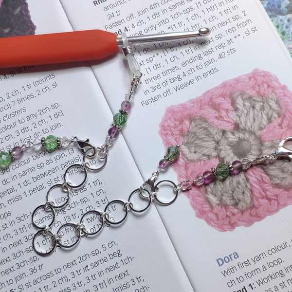 Crochet hook multitool, 3 in 1 tool for crochet Folksy