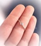 Sterling silver ring with ball - Image 4