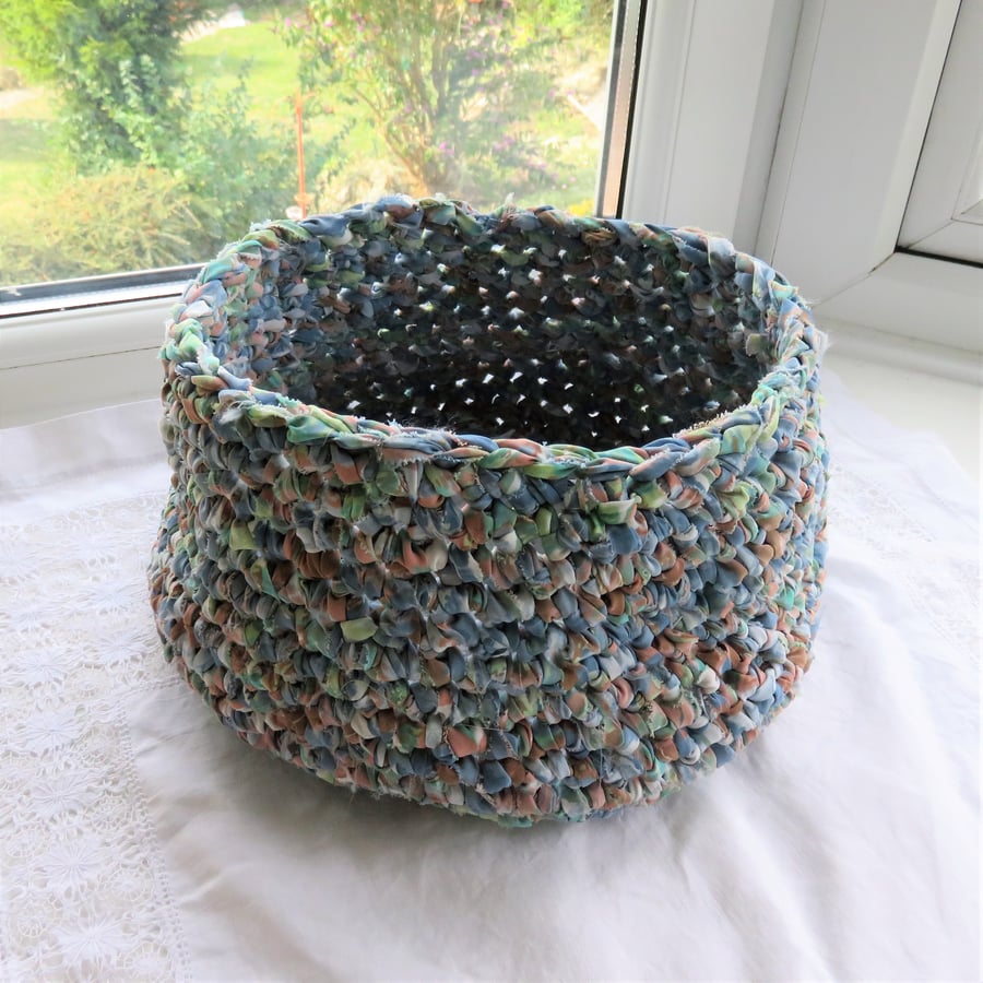 Storage Basket from recycled 