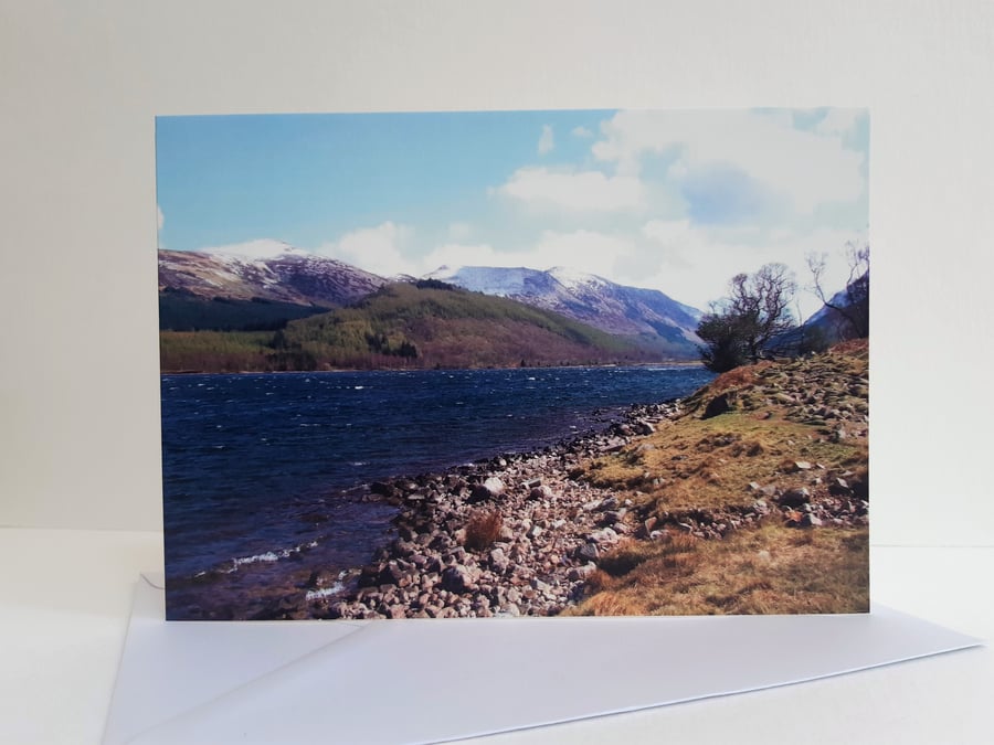 Ennerdale Water - landscape greeting card