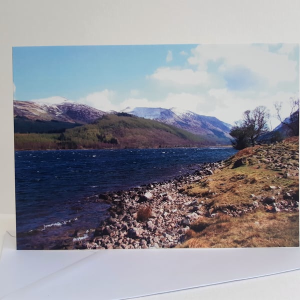 Ennerdale Water - landscape greeting card