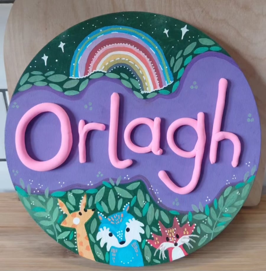 Personalised Name Plaque