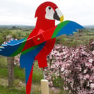 Whirligig Red Macaw