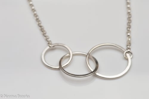 STERLING SILVER 30th Birthday or Anniversary Necklace