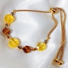 Yellow Quartz & Natural Tigers Eye f